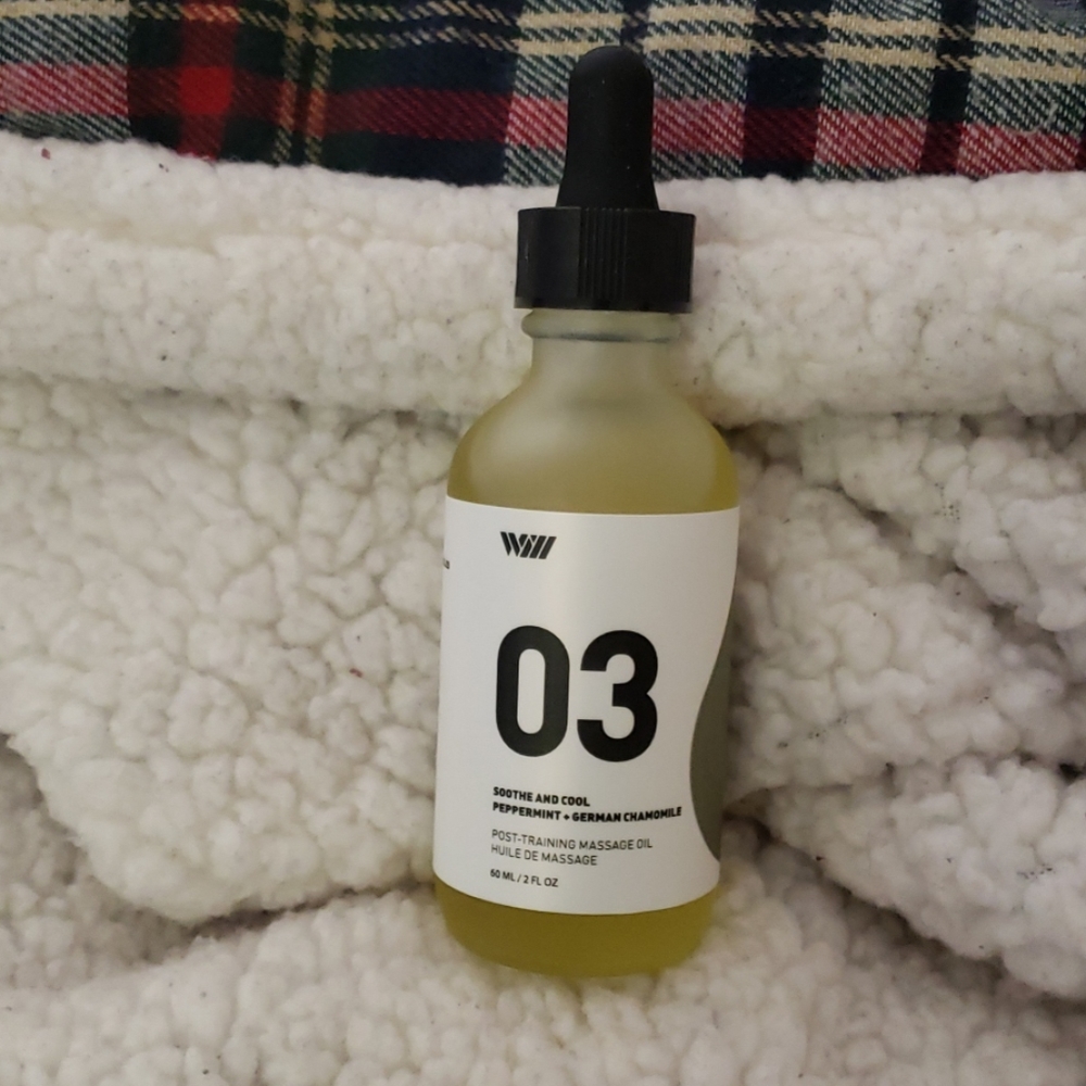 NEW Way of Will Soothe and Cool Massage Oil